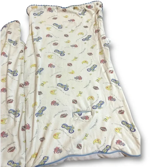 Vintage Harley Davidson Baby Blanket - Picture 6 of 10